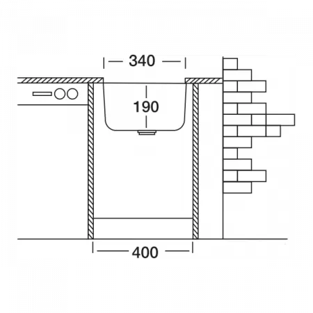 Кухонная мойка Kromevye Undermount EX 005