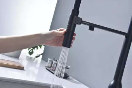 Смеситель для кухни Paulmark MAGNETO ONE Ma213188-AN, антрацит
