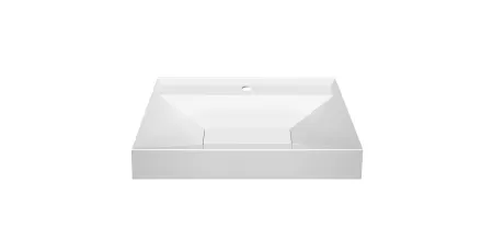 Умывальник Belux Триумф 600 Белый матовый, Solid Surface
