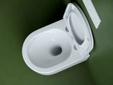 Подвесной унитаз Ulma безободковый, смыв торнадо CERAMICANOVA CN4006T