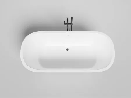 Ванна встраиваемая Salini ORNELLA AXIS 190x90, S-Sense, матовый белый 103412M
