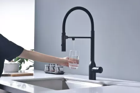 Смеситель для кухни Paulmark MAGNETO ONE Ma213188-AN, антрацит