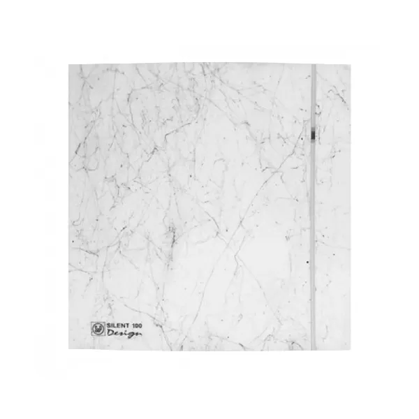 Вентилятор S&P SILENT-100 CZ MARBLE WHITE DESIGN – 4C