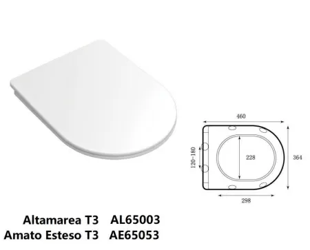 Унитаз Taliente Altamarea T3 AL65003 подвесной