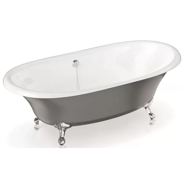 Чугунная ванна BLB USA 170x85 серый