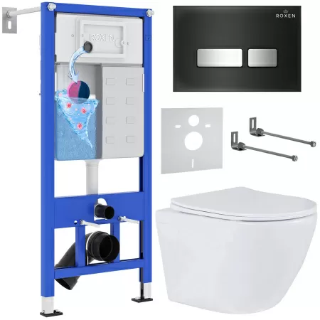 Комплект 6 в 1 Roxen StounFix Dual Fresh 642915 (состоит из: 710200, Glass 430280B, 530185-01)