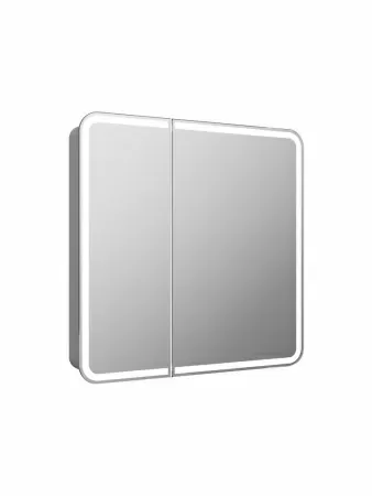 Зеркало-шкаф Reflexion Circle LED 800х800 RF2110SR