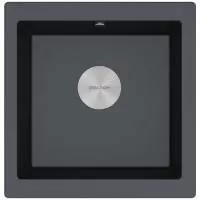 Мойка Paulmark GERA 50 PM104546-BL 460х450 ммх200 мм, IT-GRANIT, черный