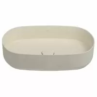 Раковина ISVEA Infinity накладная 550*360*120 цвет слоновая кость матовый 10NF65055SV-2K
