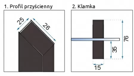 Душевая дверь Rea Rapid Fold 100 Rea-K6420 складная, черный