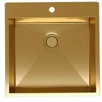 Кухонная мойка Reflexion Iseo RX2250GD брашированное золото