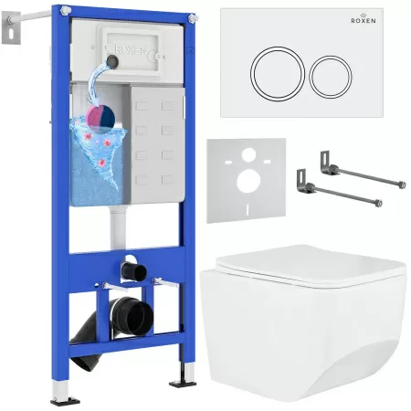 Комплект 6 в 1 Roxen StounFix Dual Fresh 506177 (состоит из: 710200, Santi 410260W, 530145-01)
