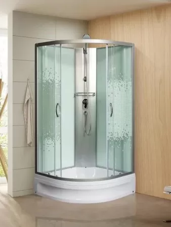 Душевая кабина МОНОМАХ МОНОМАХ Б/К 90/24 С МЗ 900х900х2060мм