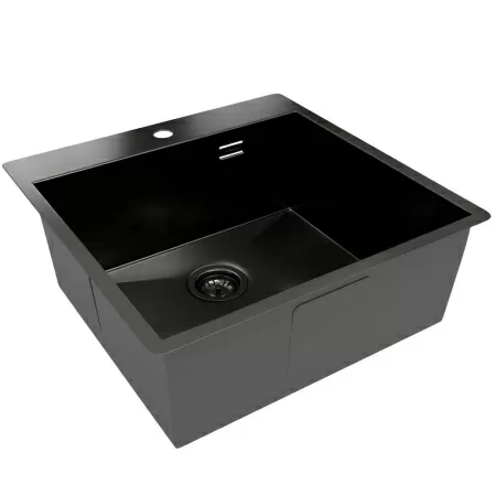 Кухонная мойка Reflexion Iseo RX2250BL оружейная сталь