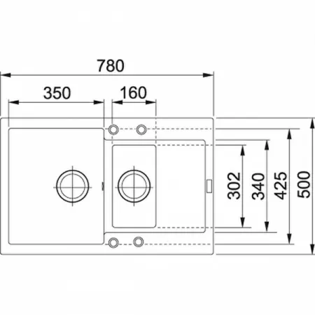 Мойка Franke MRG 651-78, бежевый