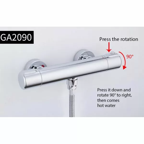 Термостатический смеситель для душа Gappo G2090
