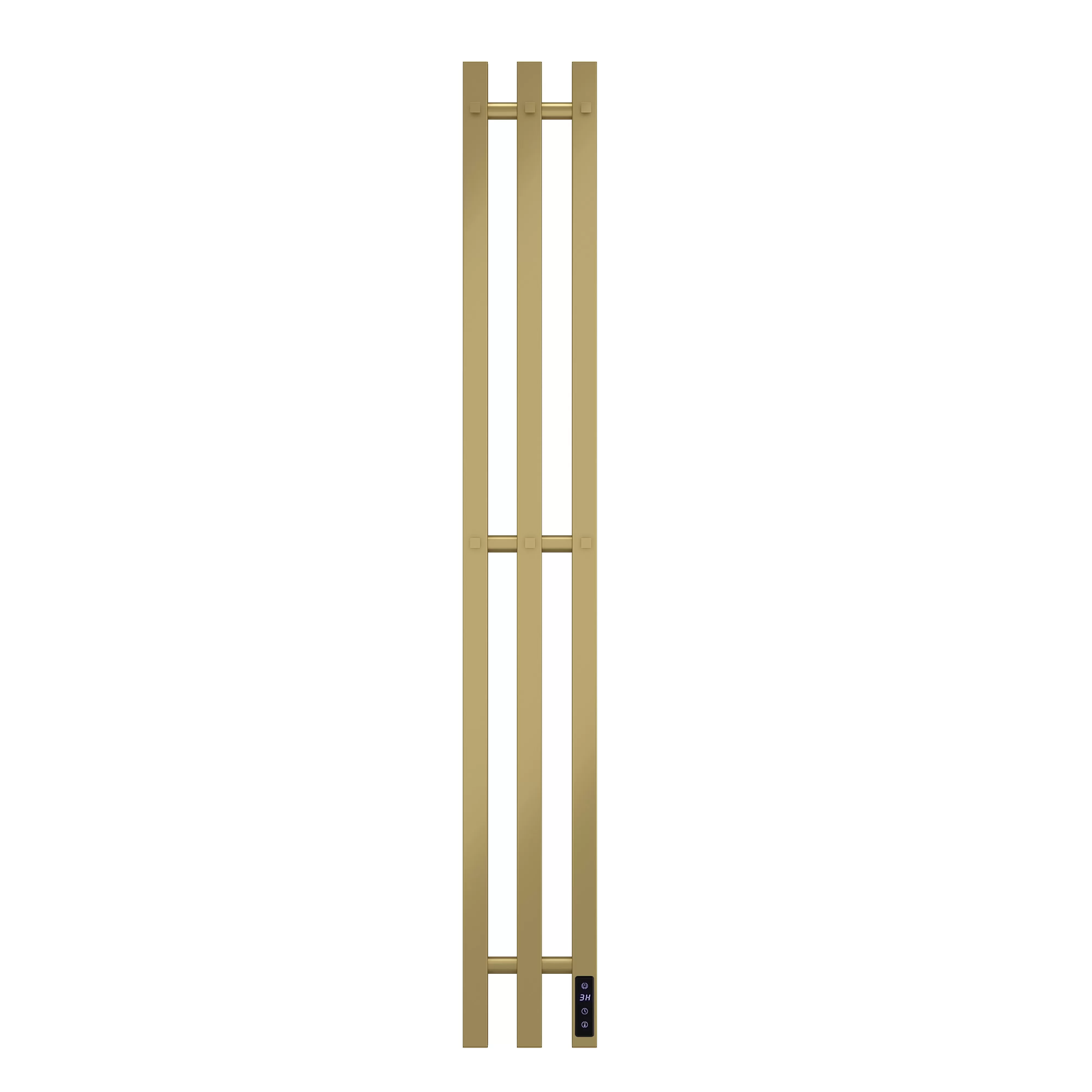 Полотенцесушитель электрический REFLEXION Гоби RXT0311012GL 1100x120 с крючками, золотой матовый