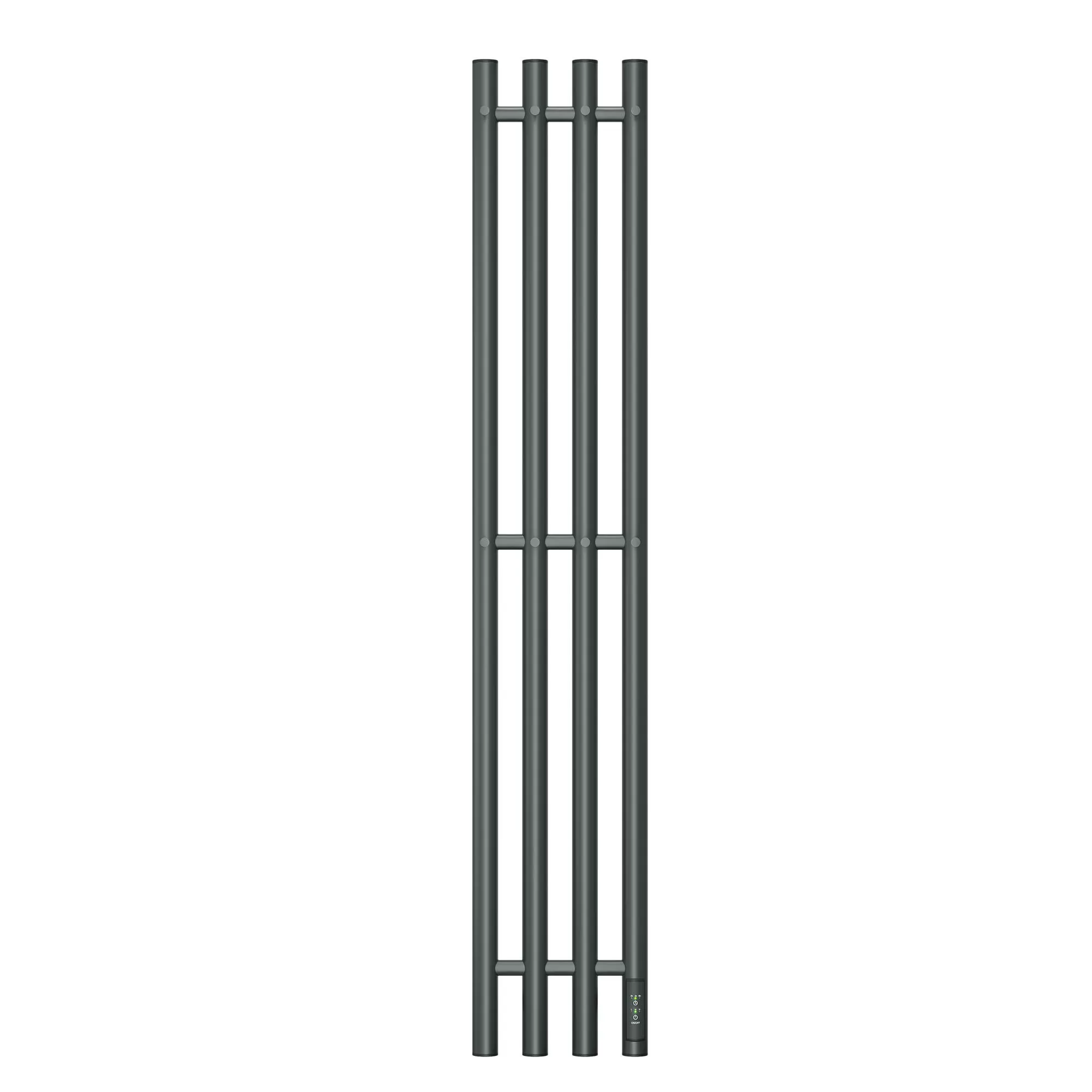 Полотенцесушитель электрический REFLEXION Намиб RXT0211018GF 1100x180 с крючками, графит металлик