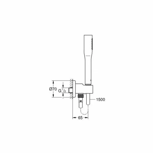 Душевой гарнитур Grohe Euphoria Cosmopolitan Stick 26404000