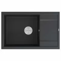 Мойка Paulmark FLUGEN 60 PM317850-AN 500х780х200 мм, IT-GRANIT, антрацит