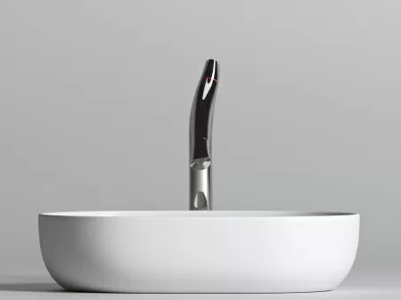 Умывальник чаша накладная овальная Ceramicanova Element 600*415*135мм, Белый, CN6047