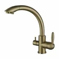 Смеситель для кухни Paulmark ESSEN Es213001-BR, бронза