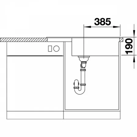 Кухонная мойка Blanco Zia XL 6 S Compact черный 526019