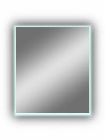 Зеркало Континент Trezhe LED 600х700 ореольная холодная подсветка и Б/К сенсор