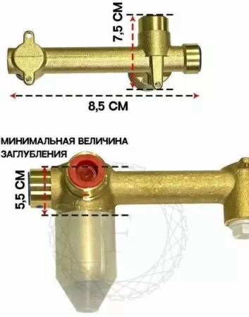 Cмеситель для раковины FILARETE Fing FL4040 (Графит)