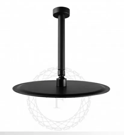 Душевая система скрытого монтажа FILARETE Roun FL1022 (Черный матовый)