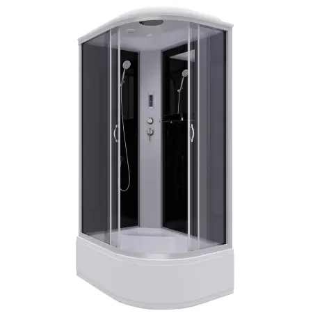 Душевая кабина Niagara Classic NG-2510-14LP (120х80х215) высокий поддон(40см),стекло тонированное