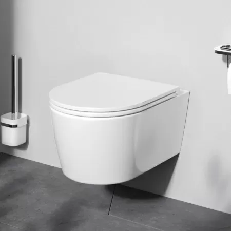 C8F1700SC Func подвесной унитаз 49 см FlashClean с сиденьем микролифт