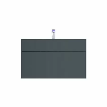 M50AFHX1003GM Inspire V2.0 База под раковину AM.PM, подвесная, 100 см, 3 ящика, push-to-open, графит матовый