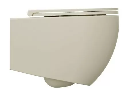 Унитаз ISVEA Infinity подвесной 365*530*400 -слоновая кость матовый 10NF02001SV-2K