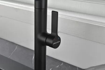 Смеситель для кухни Paulmark Barrel Ba214029-AN, антрацит
