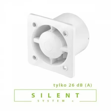Вентилятор Awenta System+ Silent 100H KWS100H-POB100