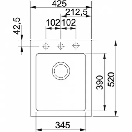 Мойка Franke MRG 610-42, ваниль