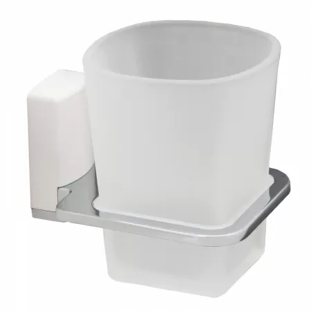 Комплект аксессуаров для ванной комнаты WasserKRAFT Leine (полка, подстаканник, мыльница, крючок)