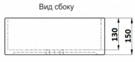 Раковина накладная CeramaLux 7078ASP