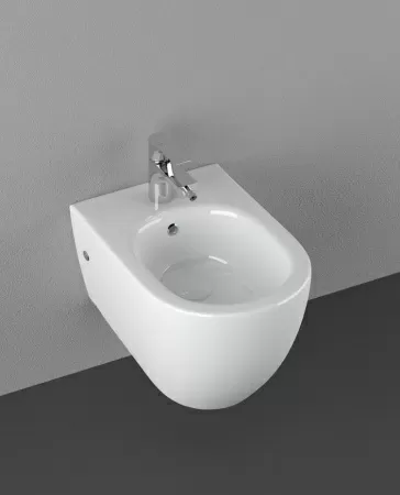 Биде ISVEA Infinity подвесной  365*530*400 цвет белый матовый 10NF41001SV-2L