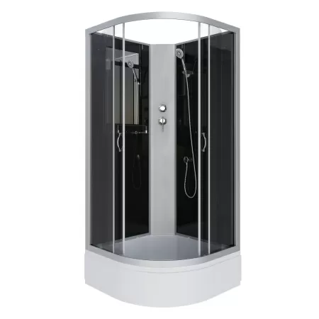 Душевая кабина Niagara Classic NG-3501-14BK (90х90х200) средний поддон(26см),стекло тонированное