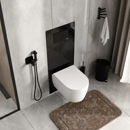 Система инсталляции для унитазов WasserKRAFT Abens 20TLT.010.ME.BL.MB02