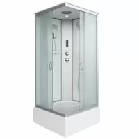 Душевая кабина Niagara Classic NG-1108-14P (90х90х215) средний поддон(26см),стекло матовое,4 места с полкой
