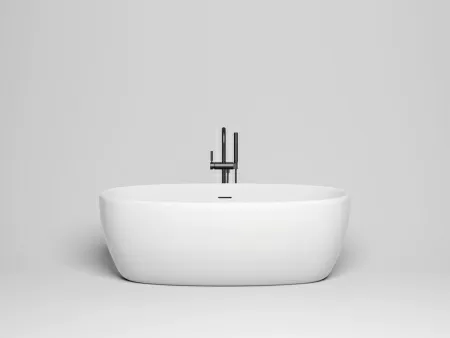 Ванна отдельностоящая Salini LUCE 170x85, S-Stone, матовый белый 100121M