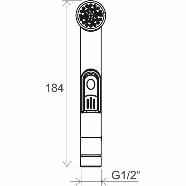 Лейка для гигиенического душа Ravak BM 040 962.00 X07P269