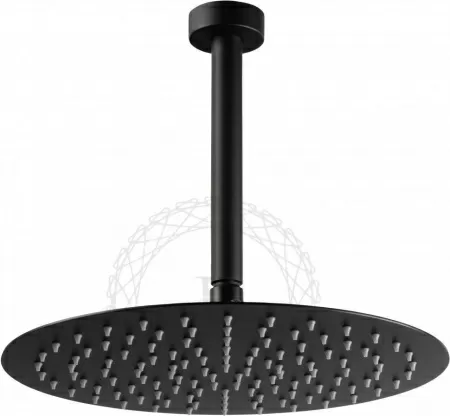 Душевая система скрытого монтажа FILARETE Roun FL1022 (Черный матовый)
