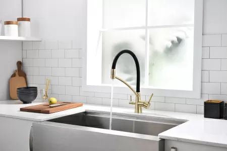 Смеситель для кухни Paulmark SIЕGEN Si213111-BR, бронза
