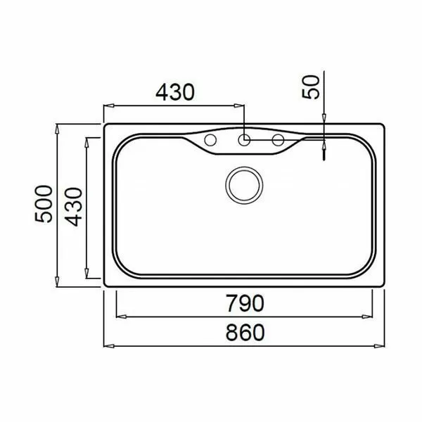 Кухонная мойка Elleci Fox 360 G52 Bianco Pietra LGF36052