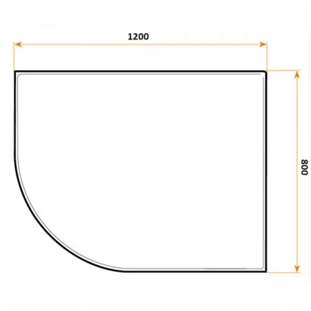 Душевой уголок Niagara NG-412012-14 R 120x80x195 прозрачное стекло