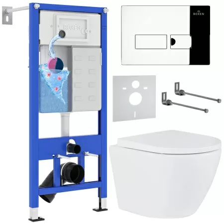 Комплект 6 в 1 Roxen StounFix Dual Fresh 585987 (состоит из: 710200, Caspia 410280CH, 530185-02)